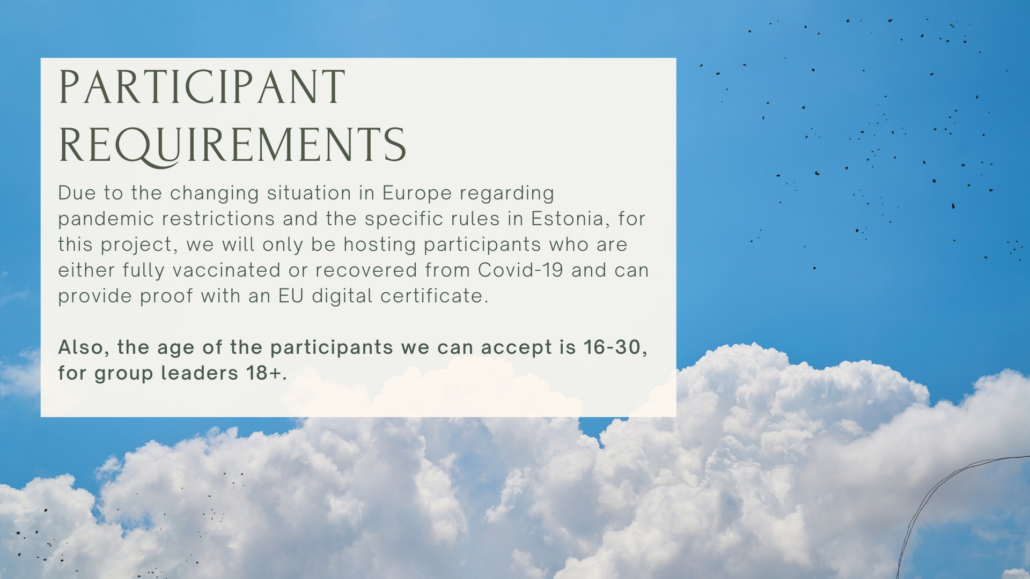 Participant requirements
