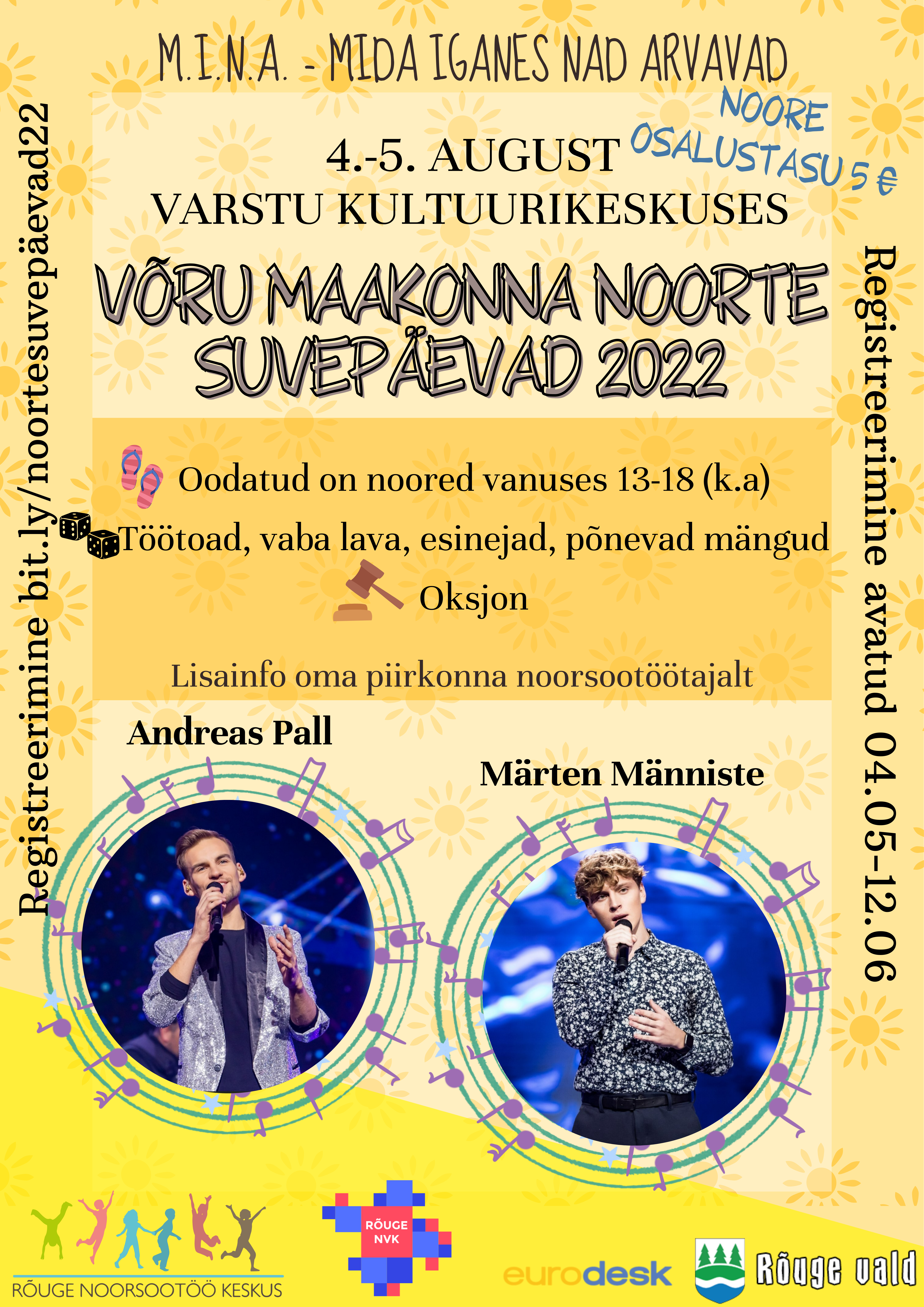 Suvepäevad 2022 plakat